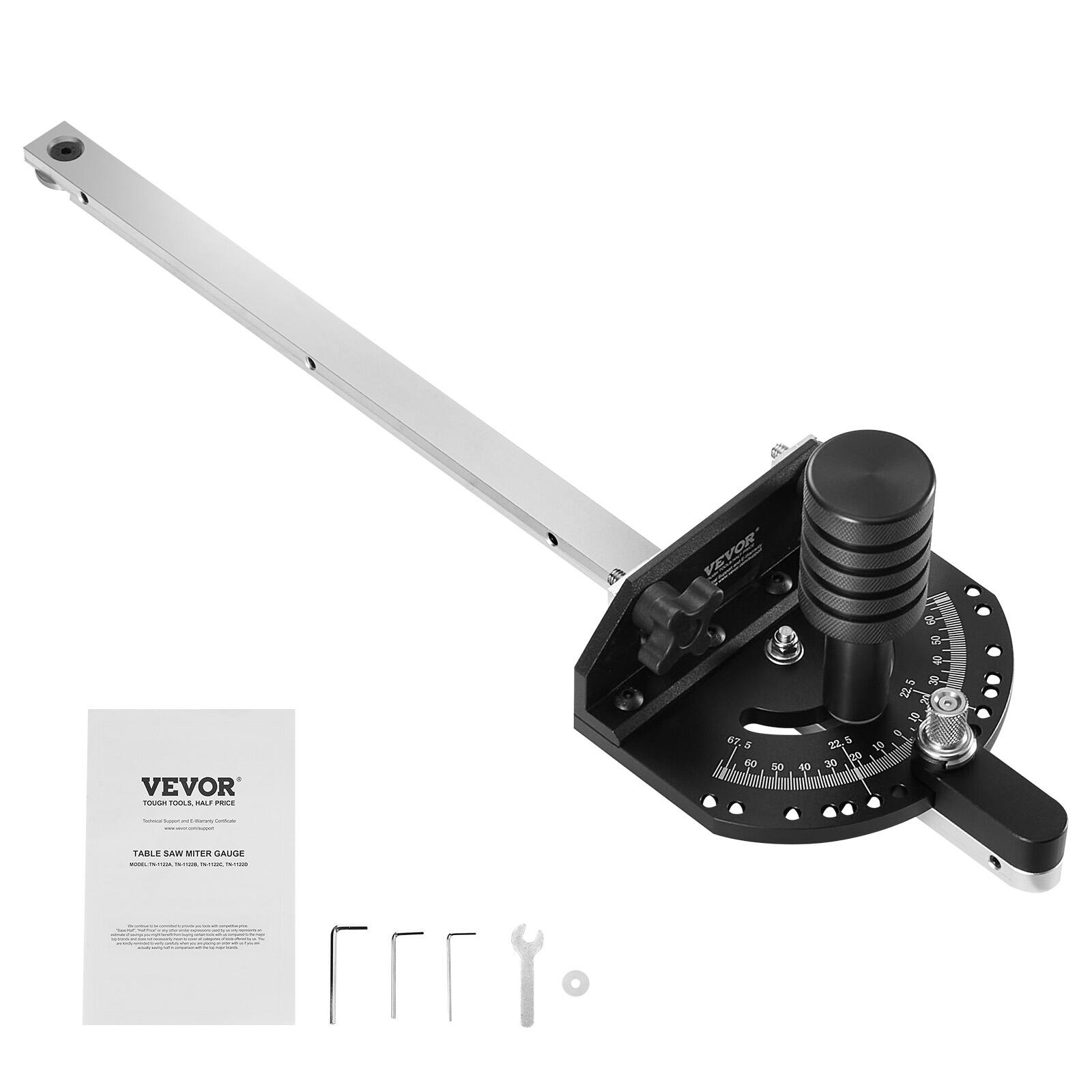 # VEVOR 1 50 VEVOR TNAUM HALL - PRICE 67.5 5 60 50 40 30 - TABLE SAW METER GAUGE - - - - - - - --