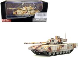 Russian T14 Armata MBT (Main Battle Tank) Multi-Desert Camouflage "Armor Premium" Series 1/72 Model by Panzerkampf
