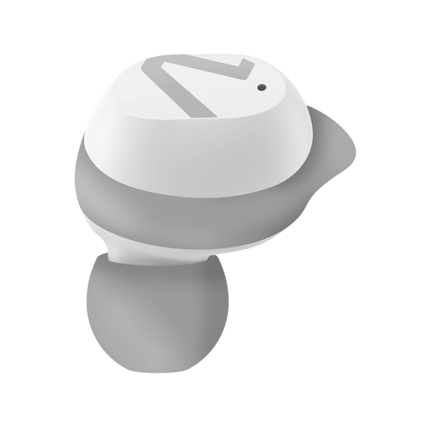 Back. Veho - RHOX True Wireless Earphones - Fusion White.
