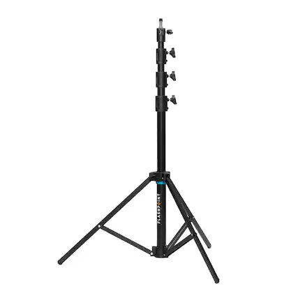 Front. Flashpoint - Flashpoint Pro Heavy-Duty Air-Cushioned Auto Light Stand (9').