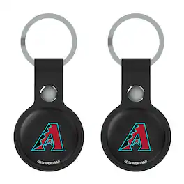 Keyscaper - Arizona Diamondbacks Two-Pack AirTag Holders - No Size - Black