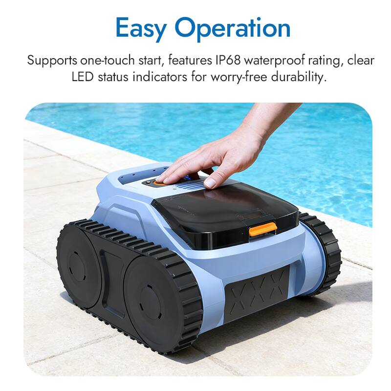 Easy Operation

Supports one-touch start, features IP68 waterproof rating, clear LED status indicators for worry-free durability.