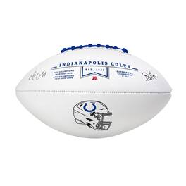 Logo Brands - Indianapolis Colts Legends Signature Football - Royal