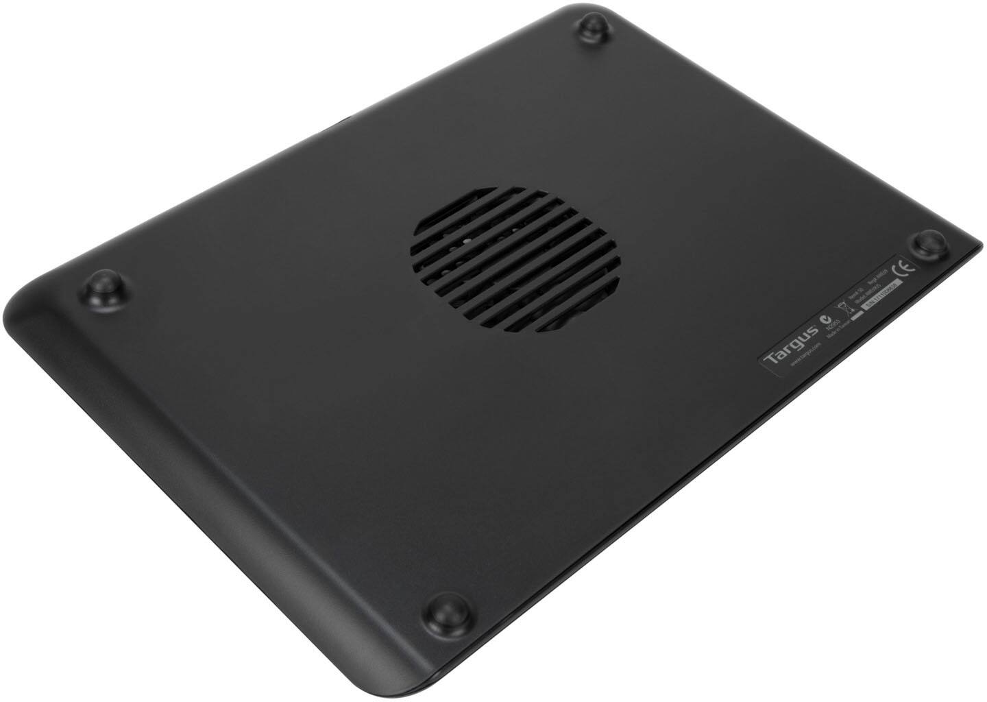 Back. Targus - 16" Single Fan Chillmat for Chromebooks, Laptops and MacBooks - Black.