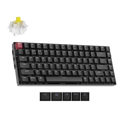 Earthley Blooms - K2 75 Layout Wireless Mechanical Gaming With Gateron G Pro Brown Switchwhite Led Backlitusb Canti - Keychron Super Banana Switch