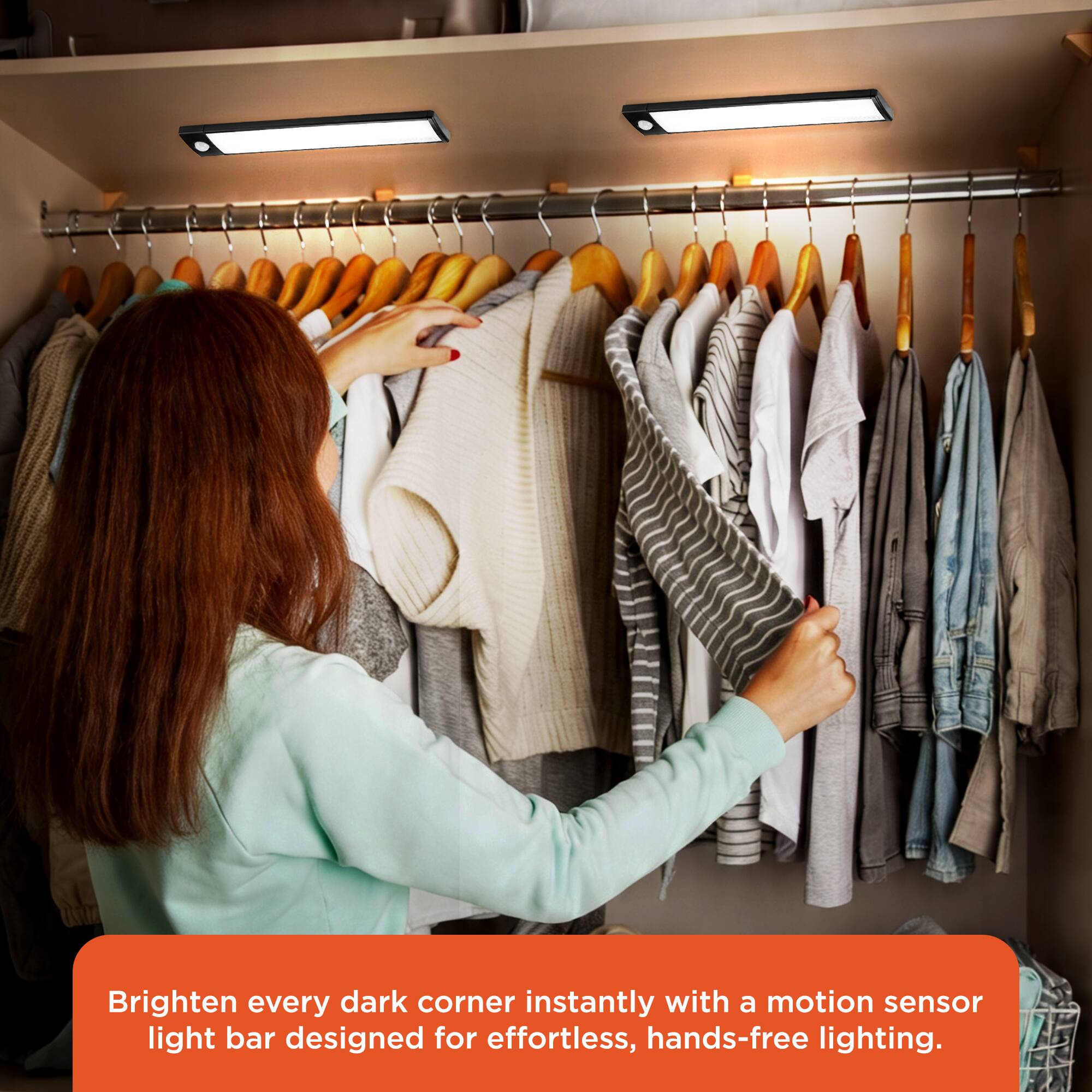 Brighten every dark corner instantly with a motion sensor light bar designed for effortless, hands-free lighting.