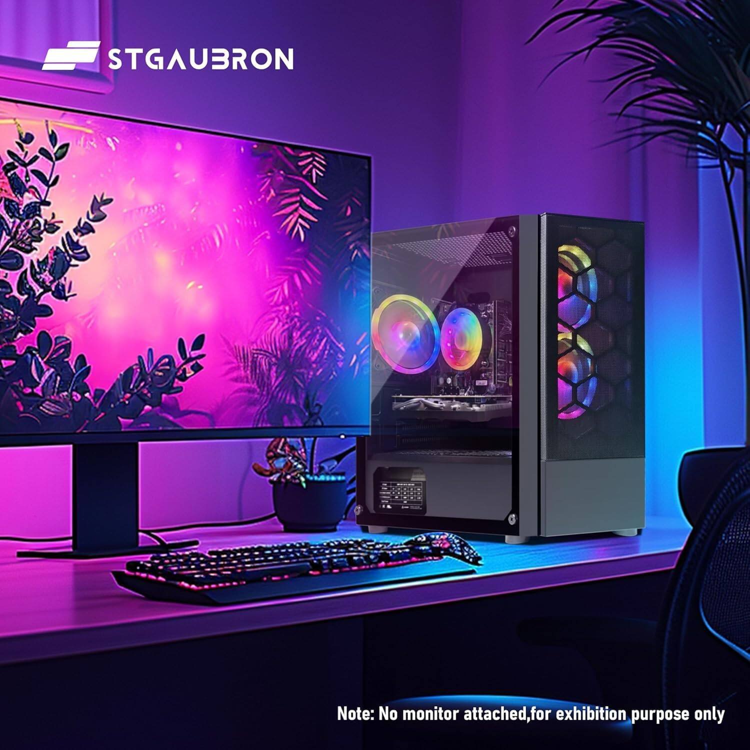 STGAUBRON

Note: No monitor attached, for exhibition purpose only