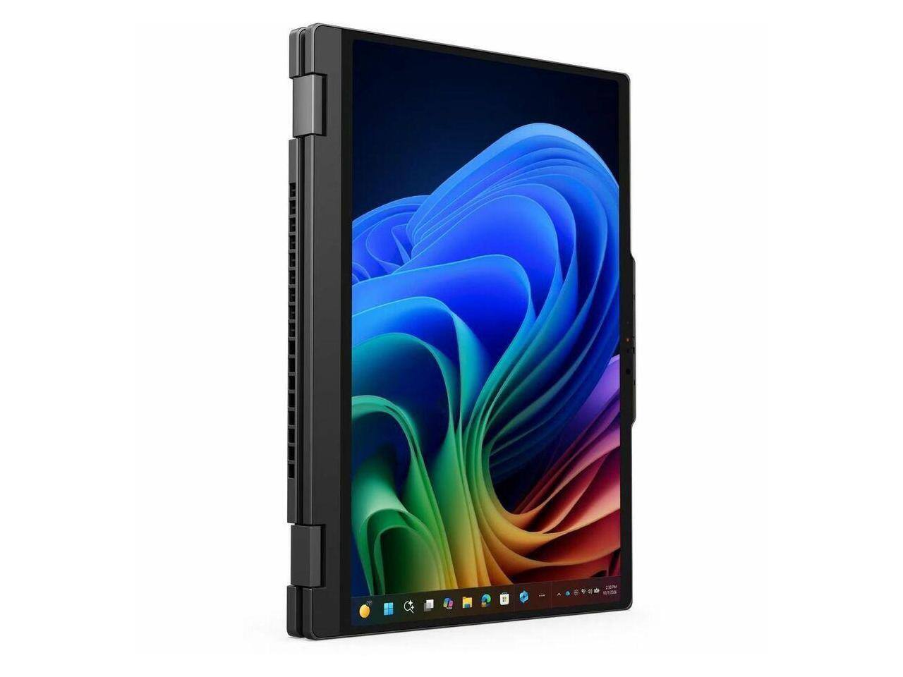 Alt View 9. Lenovo - Lenovo ThinkPad T14s Gen 2 21YY001AUS 14" Touchscreen Convertible Copilot+ PC 2 in 1 Notebook - WUXGA - 60 Hz - Intel - Black.