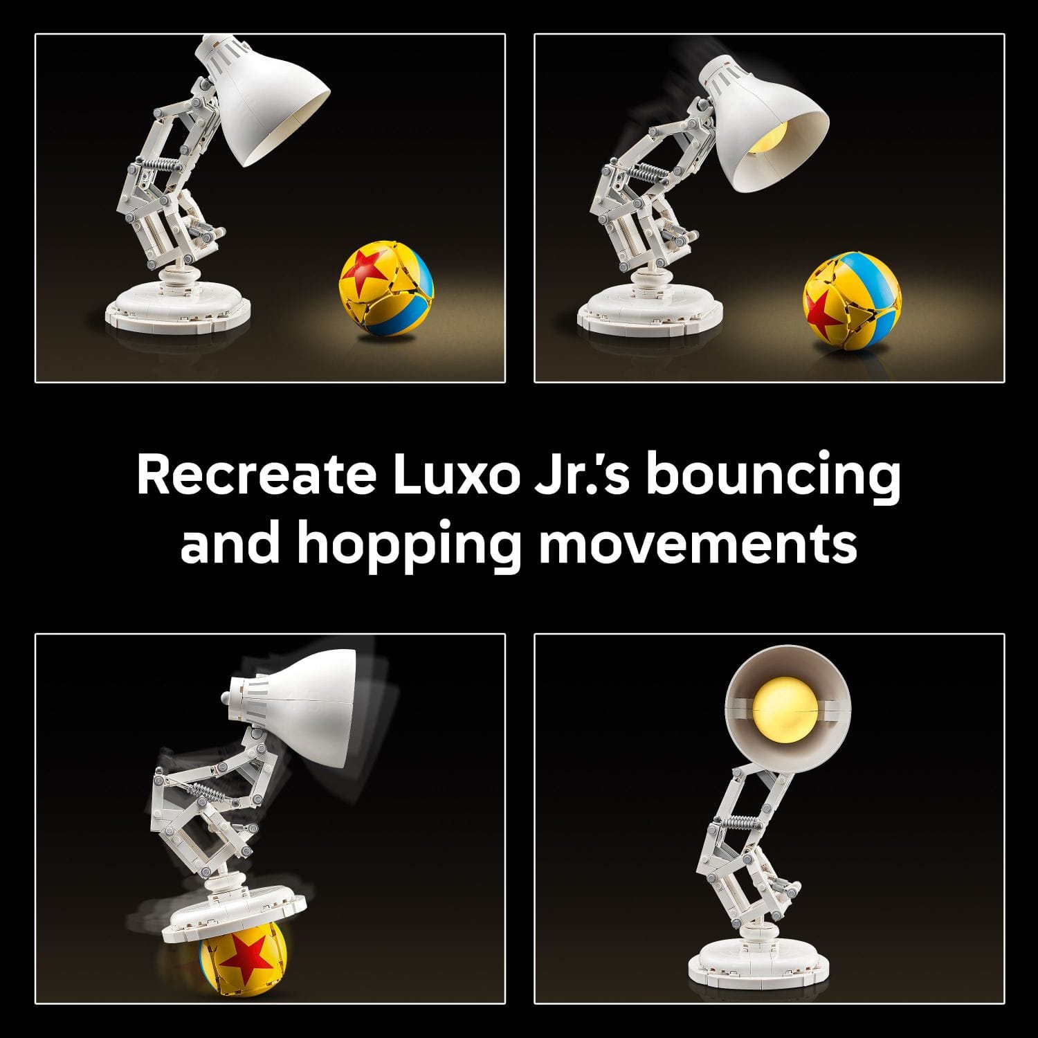 Recreate Luxo Jr.'s bouncing and hopping movements to