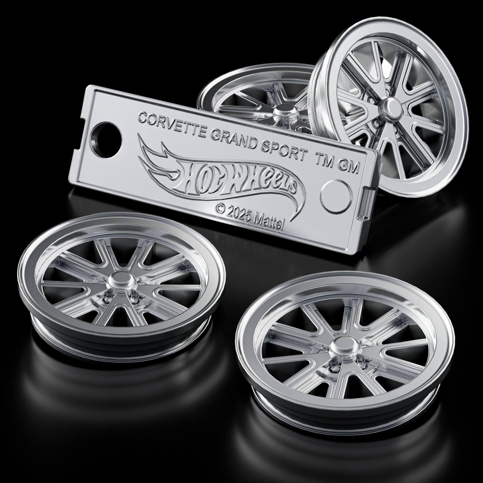 CORVETTE GRAND SPORT TM GM HOWHeers 2025 Mattel
