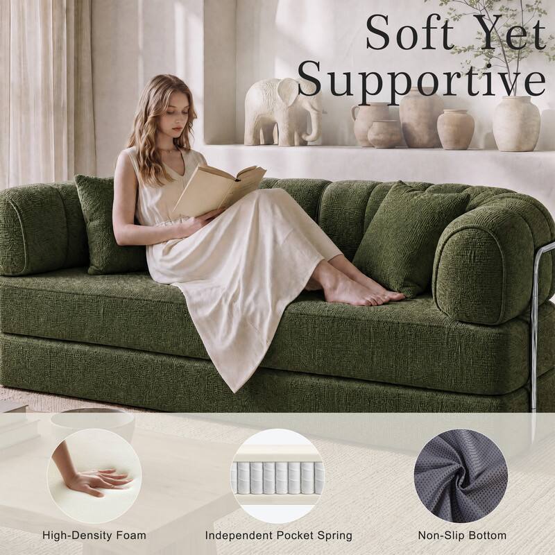 Soft Yet Supportive  
High-Density Foam  
Independent Pocket Spring  
Non-Slip Bottom