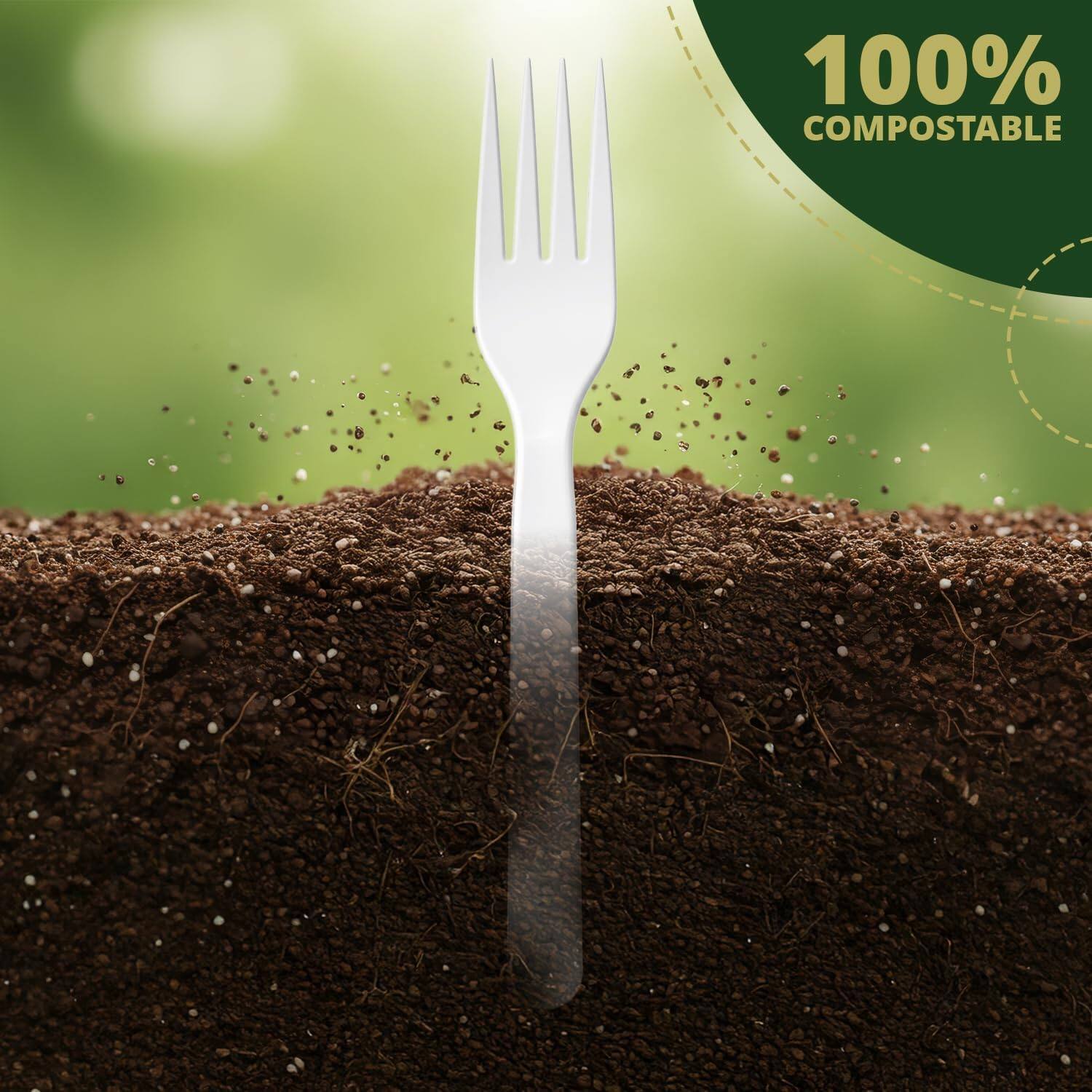 100% COMPOSTABLE