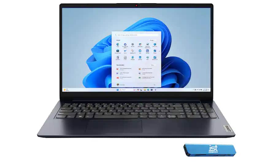 Lenovo - Upgraded - IdeaPad 1i 15.6" Full HD Touchscreen Laptop - Intel Core i5-1335U 2023 - 12GB Memory - 256GB SSD - Abyss Blue