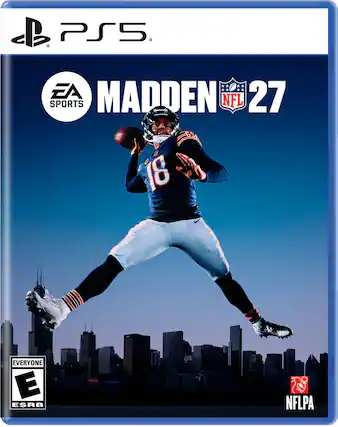 PS5. EA SPORTS MADDEN NFL 27
GS 18 EVERYONE E ESRB
NFLPA - E (Everyone)