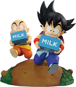 Bandai - Son Goku & Krillin - Fantastic Adventure 2 - Dragon Ball - 4.7" Ichibansho Figure