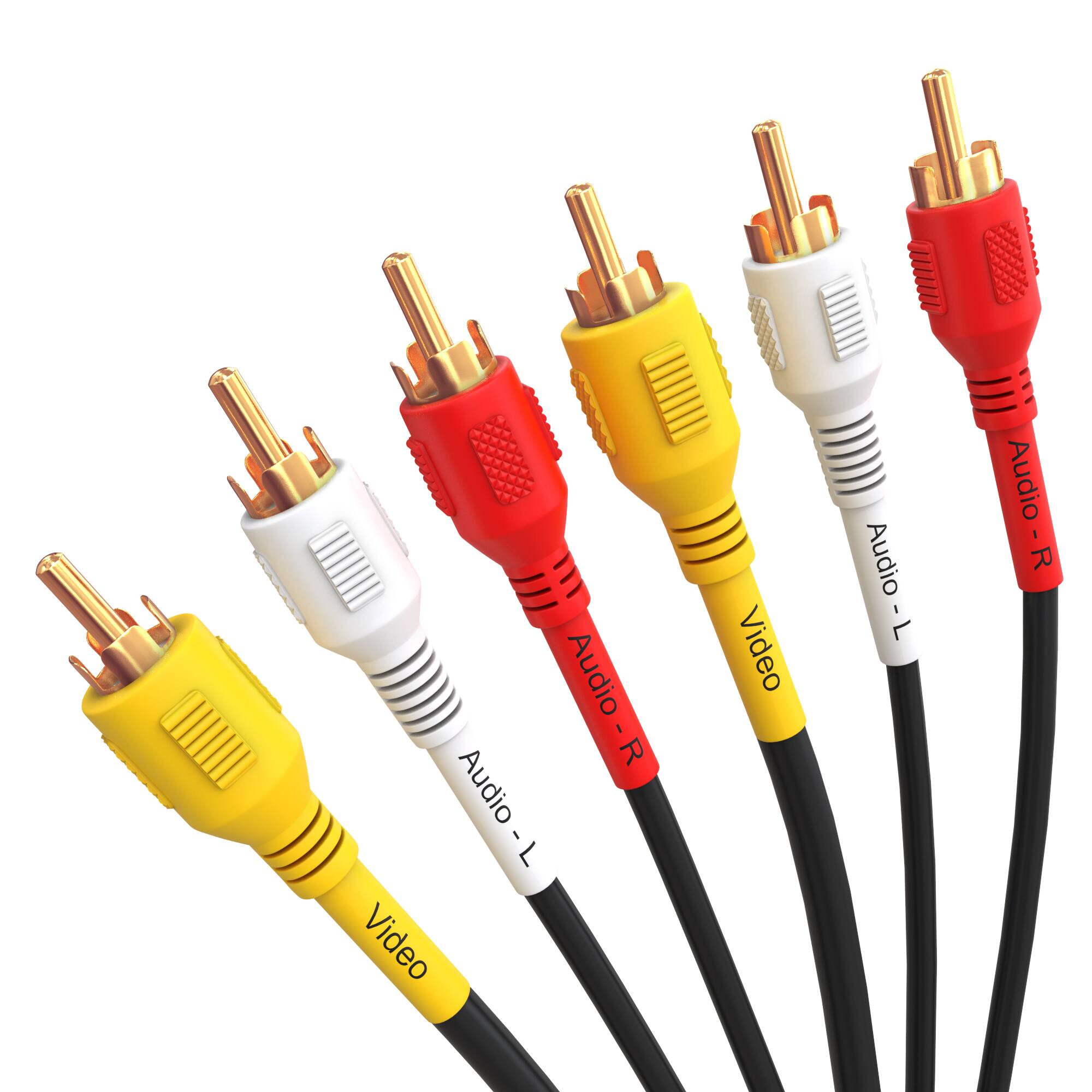 Audio - L  
Audio - R  
Video  
Audio - L  
Audio - R  
Video