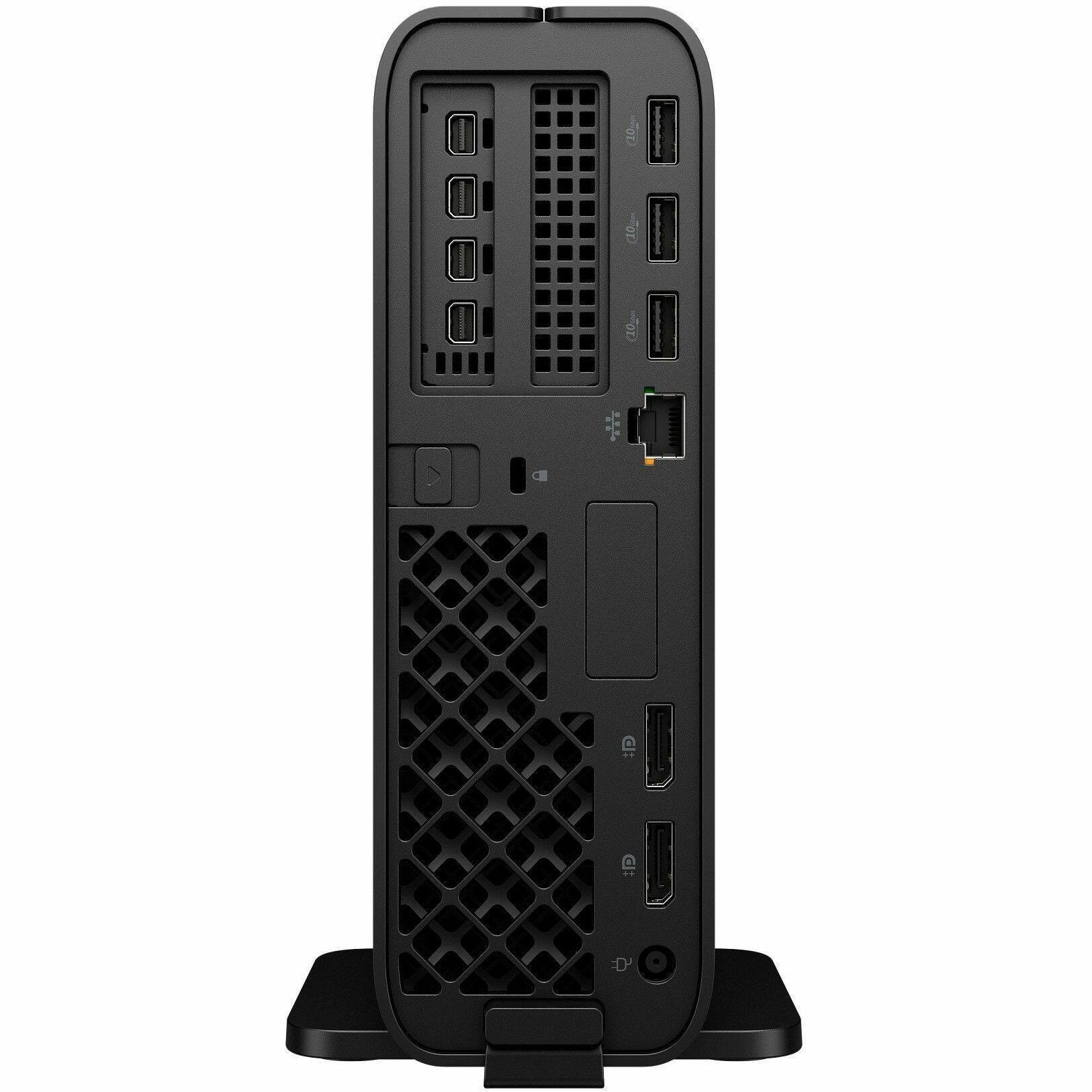 Alt View 8. HP - HP Z2 Mini G1i Workstation - Intel Core Ultra 9 285K - 32 GB - 1 TB SSD - Mini PC - Black - Intel W880 Chip - Windows 11 - Black.