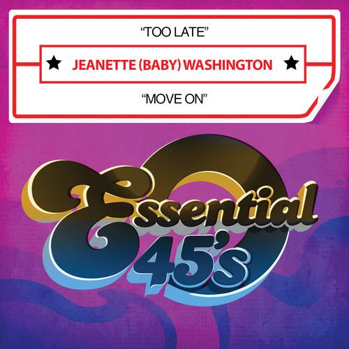 Jeanette Baby Washington - Too Late / Move on   - CD5 MAXI-SINGLE price history on PriceWatchPro