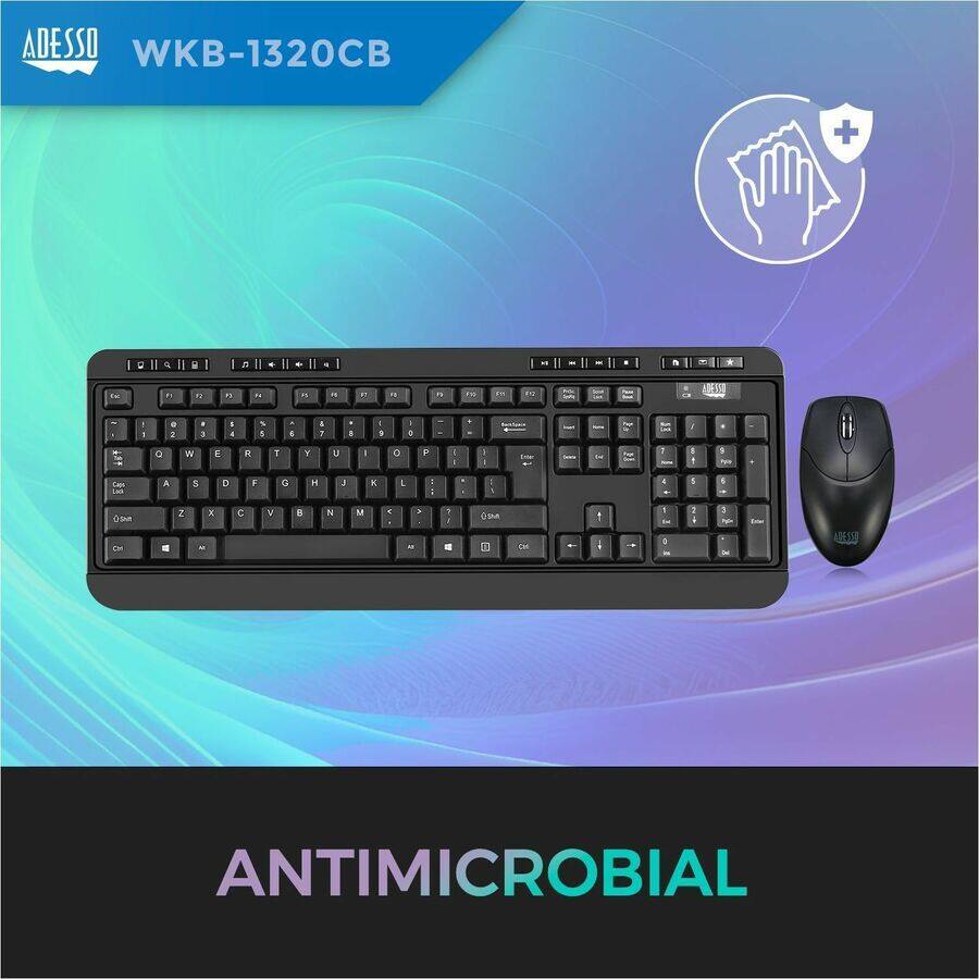 ADESSO  
WKB-1320CB  

ANTIMICROBIAL