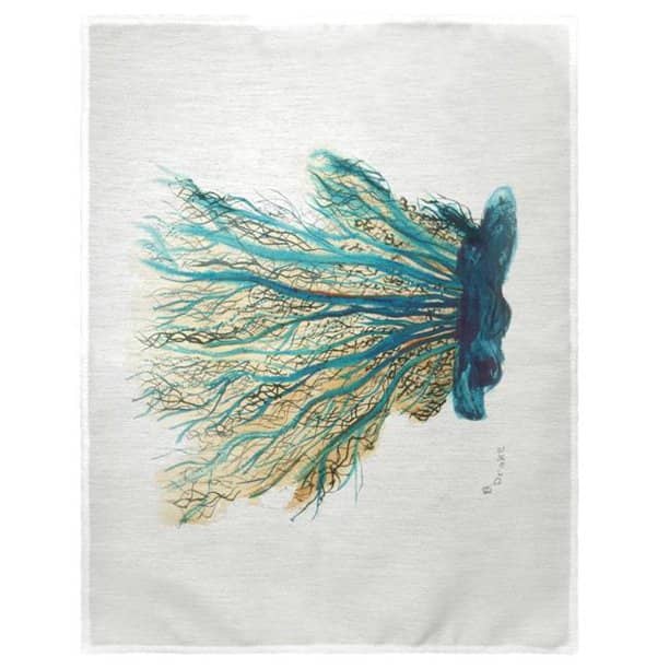 Betsy Drake - Blue Coral Place Mat Set of 4 - Multicolored price history on PriceWatchPro