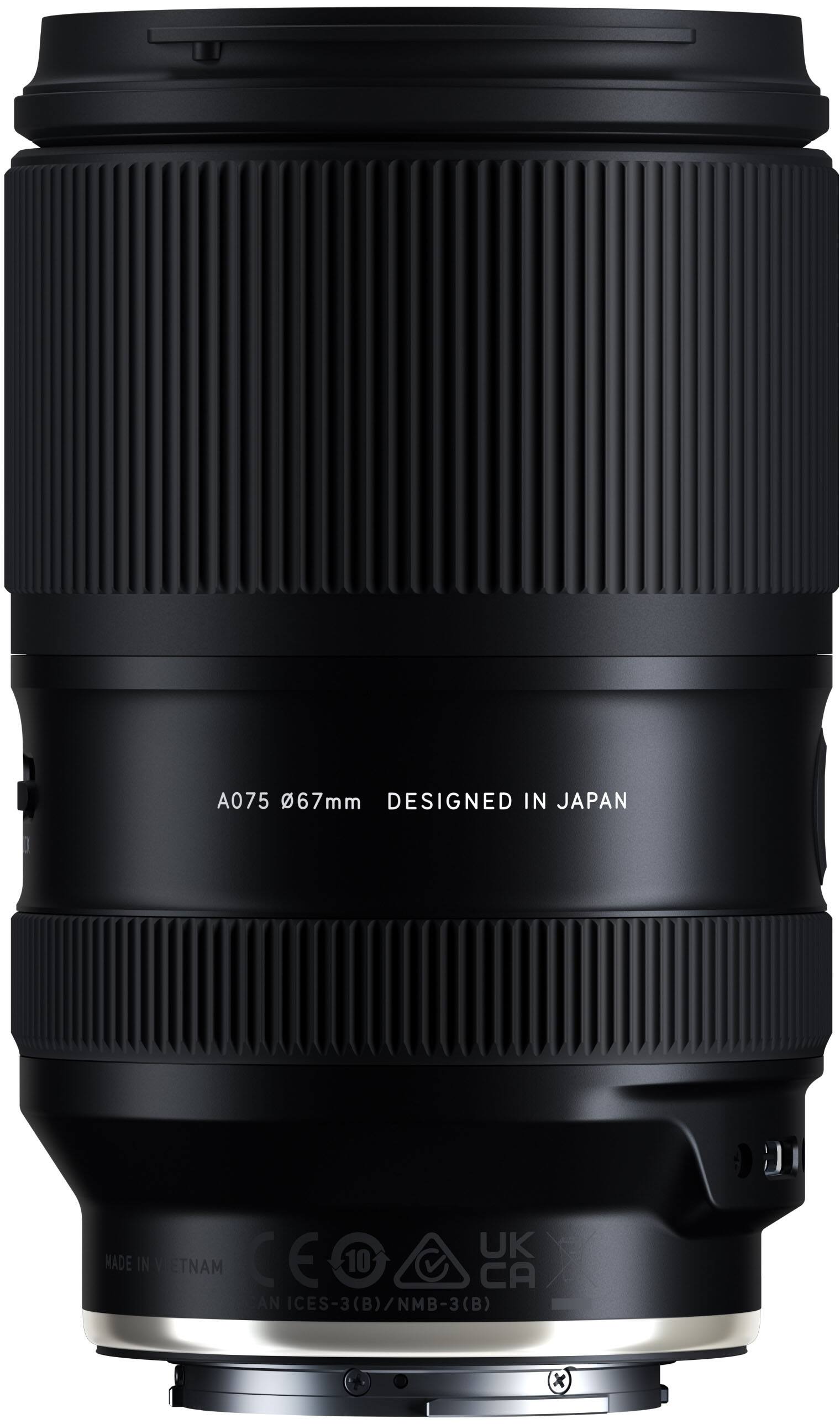 A075 Ø67mm  
DESIGNED IN JAPAN  

MADE IN VIETNAM  
CE 10  
UK CA  
ICES-3(B)/NMB-3(B)