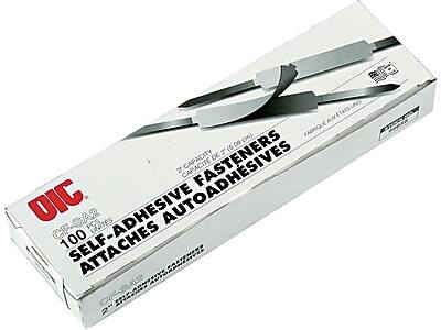 DIC  
CF-SA2  
100 Self-Adhesive Fasteners  
2" Capacity (5.08 cm)  
Self-Adhesive Attaches Autoadhesives