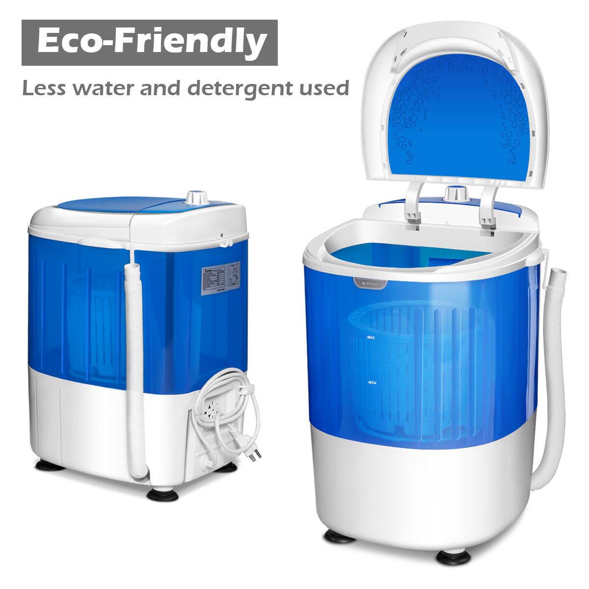 Eco-Friendly: Less water and detergent used.