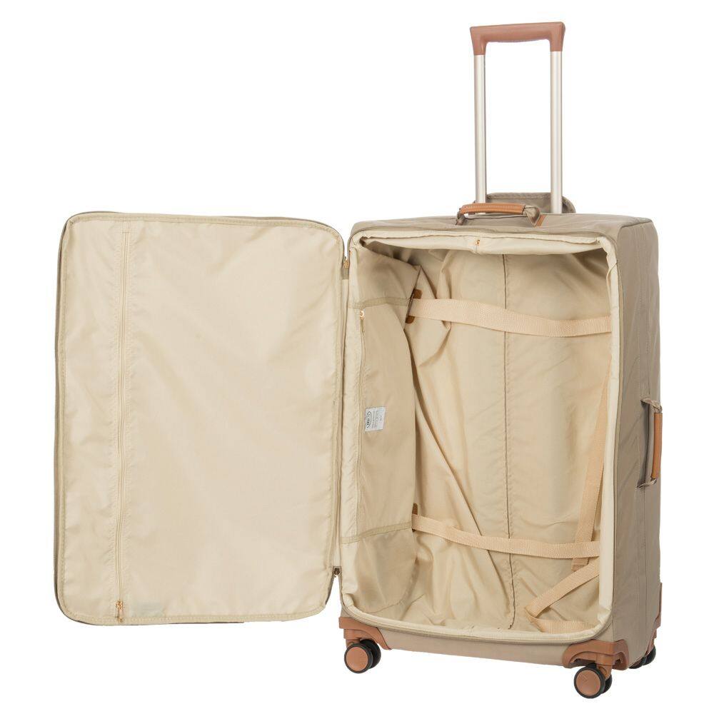 Angle. Bric's - Bric's X-Bag 25" 4-Wheel Medium Luggage Tundra - Tundra.