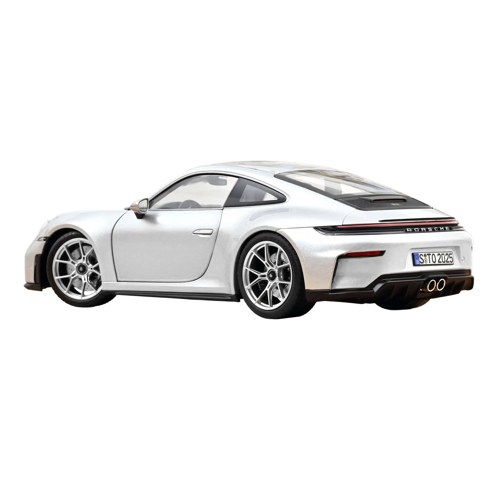 2025 Porsche 911 GT3 Touring GT Silver Metallic 1/18 Diecast Model Car ...