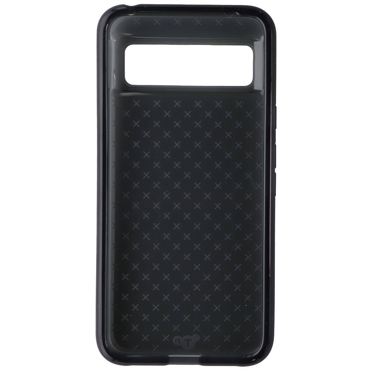Front. Tech21 - Tech21 EvoCheck Series Gel Case for Google Pixel 8 Smartphones - Black - Black.