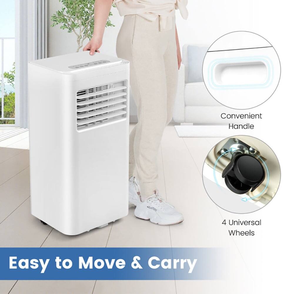 Convenient Handle  
4 Universal Wheels  
Easy to Move & Carry