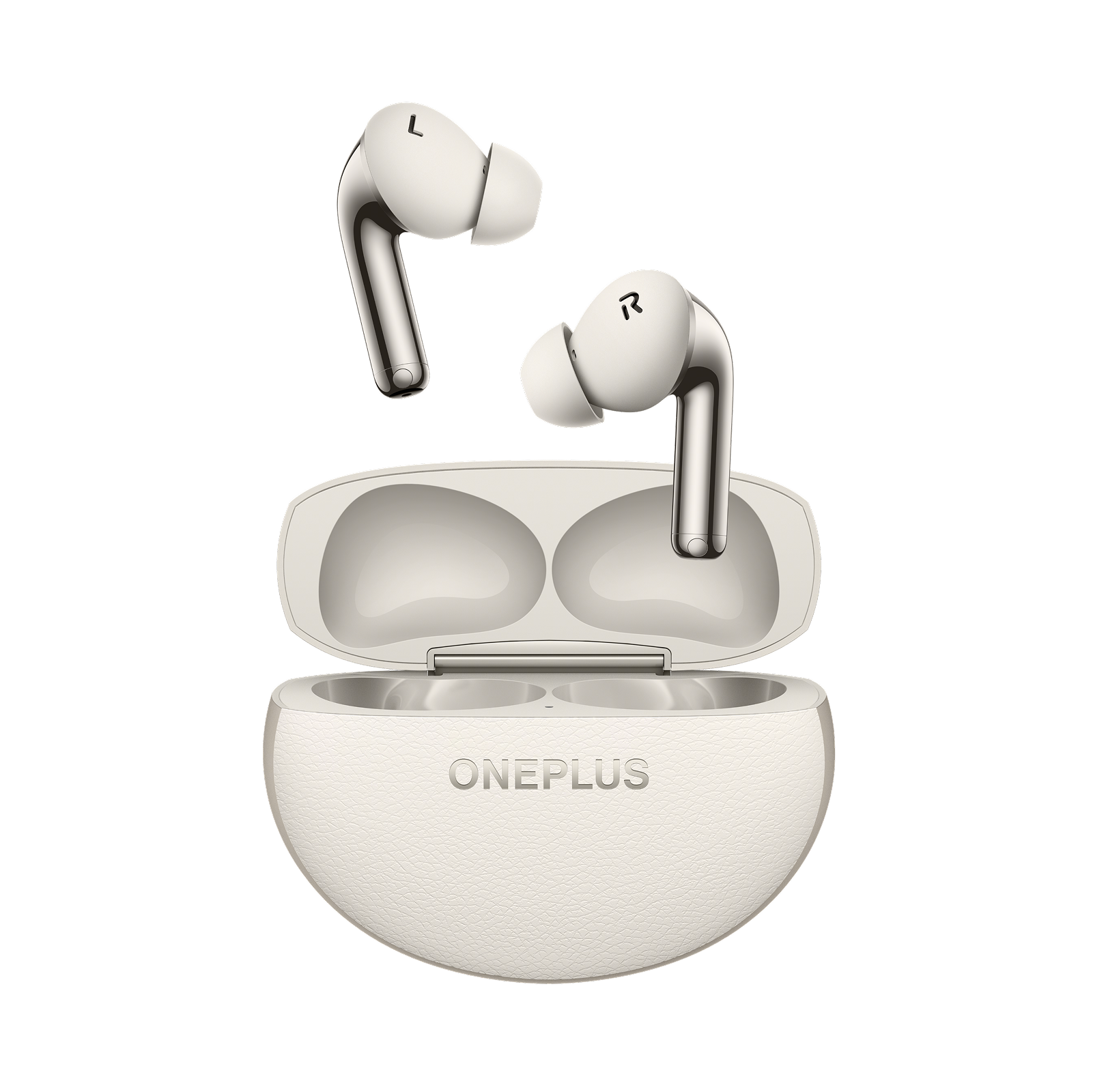 OnePlus - Buds Pro 3 True Wireless Noise Cancelling Earbuds - Lunar Radiance