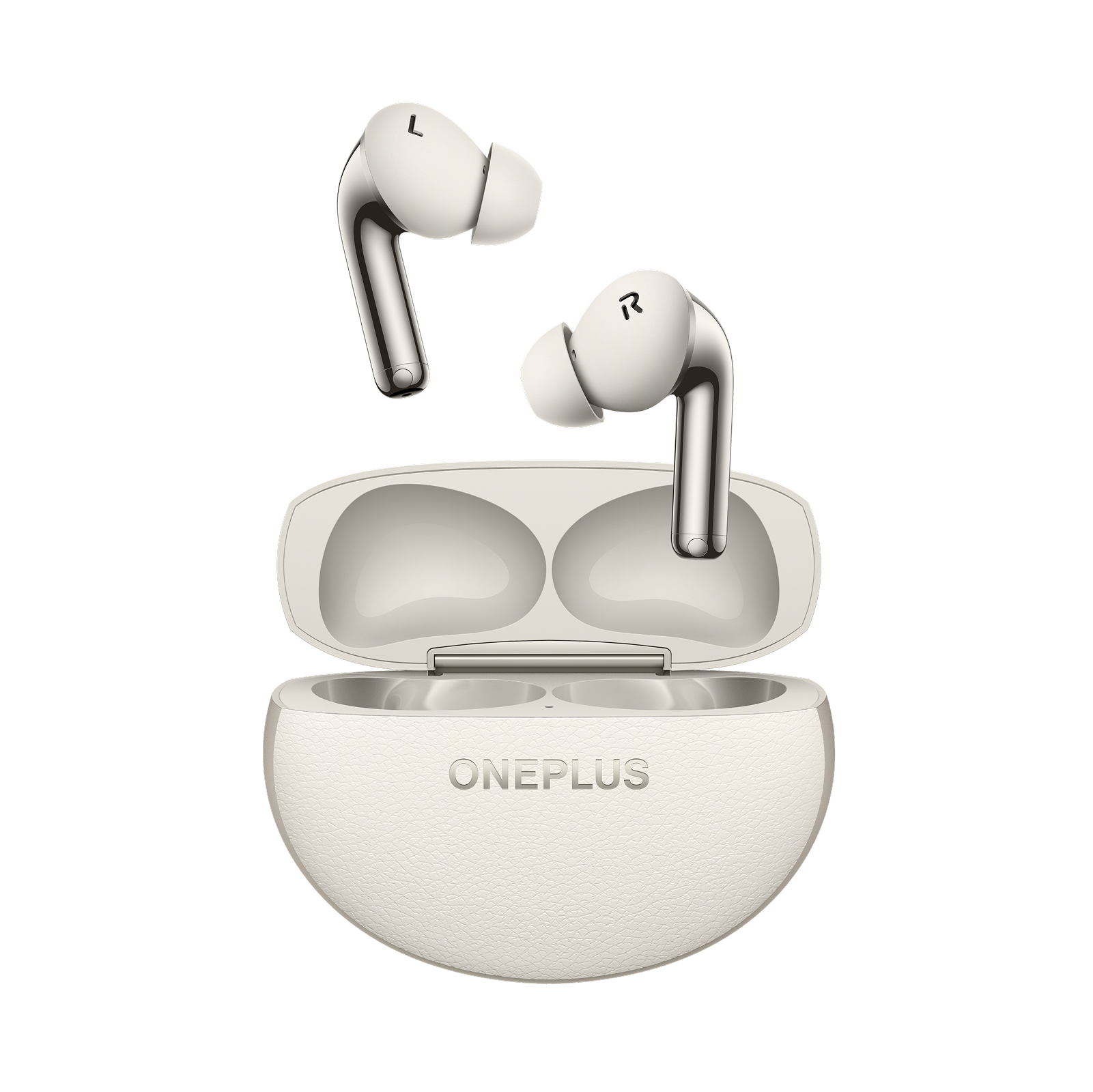 OnePlus - Buds Pro 3 True Wireless Noise Cancelling Earbuds - Lunar Radiance