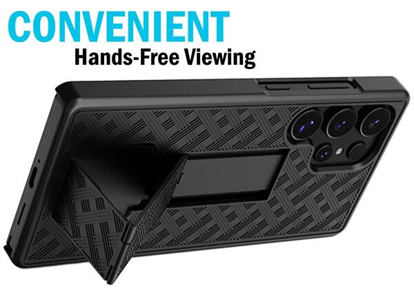 CONVENIENT  
Hands-Free Viewing