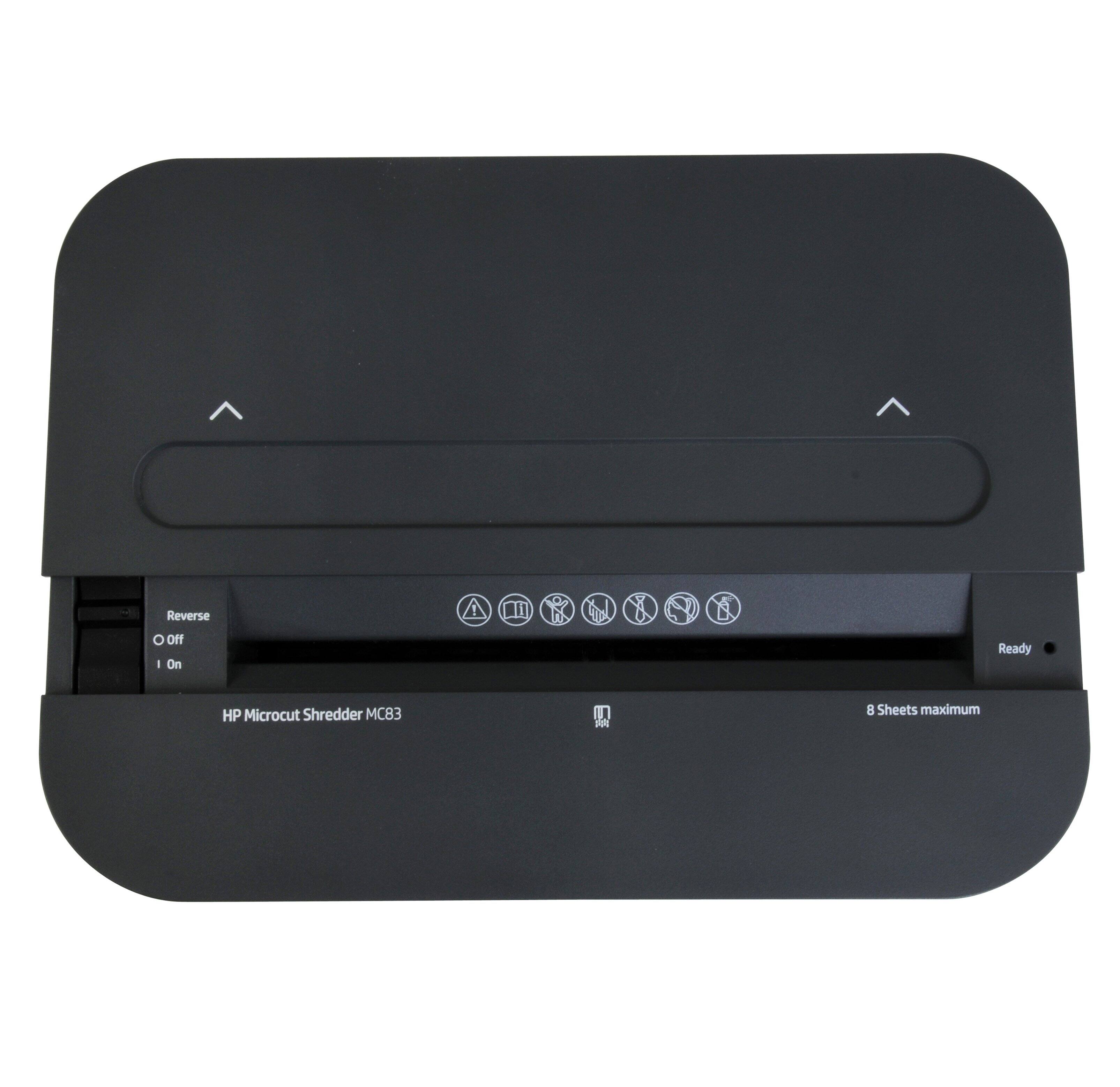 Alt View 20. HP - 8 Sheet Microcut Paper Shredder.