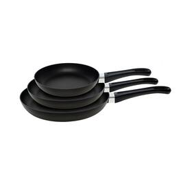 Scanpan - Classic 3-Piece Skillet Set - Black