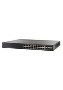 Cisco - SG500X-24P-K9-NA 24-port PoE managed switch with 4 uplinks