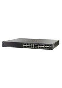 Cisco - SG500X-24P-K9-NA 24-port PoE managed switch with 4 uplinks