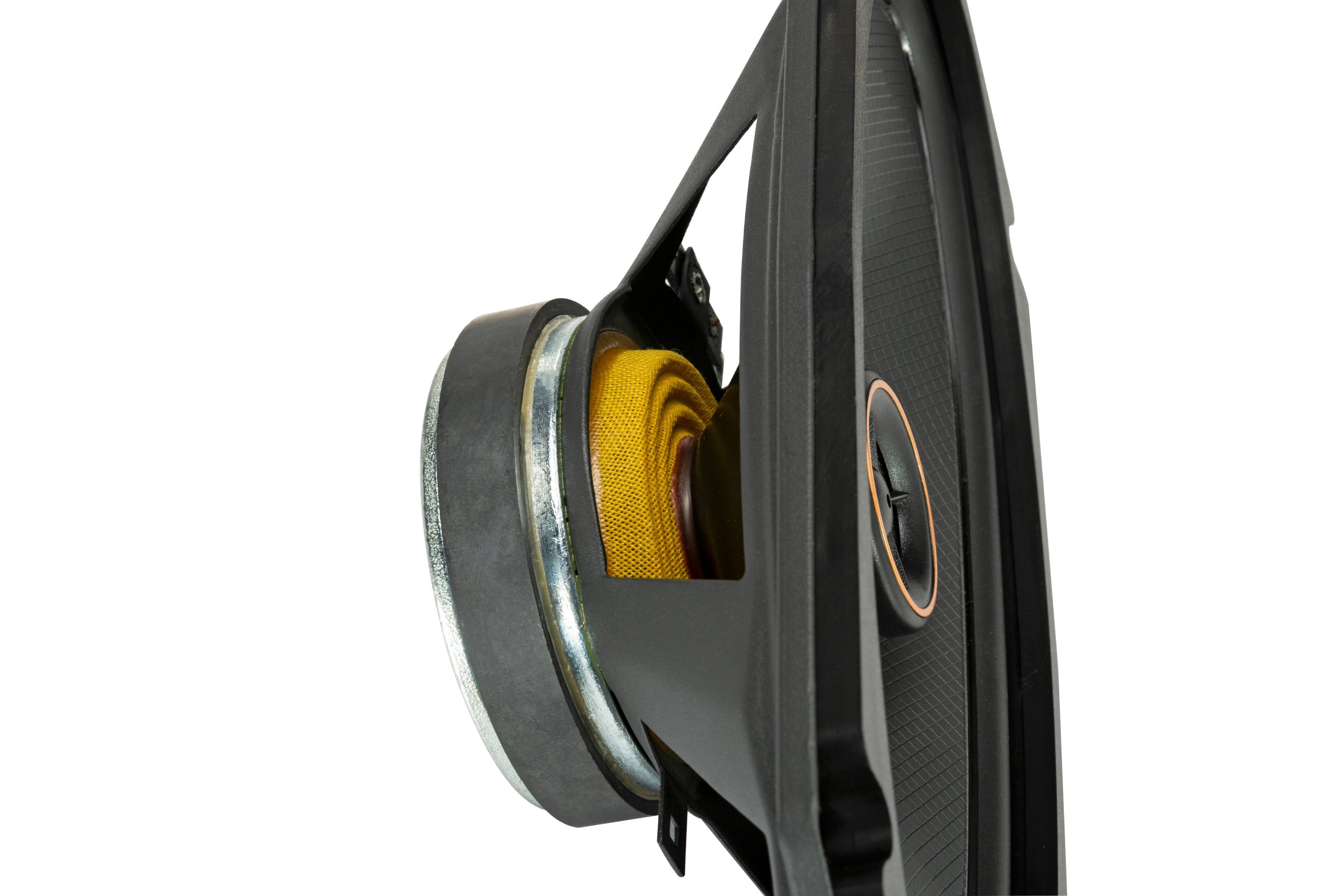 Alt View 13. KICKER - KS Series 4" x 10" 2-Way Car Speakers (Pair) - Black.