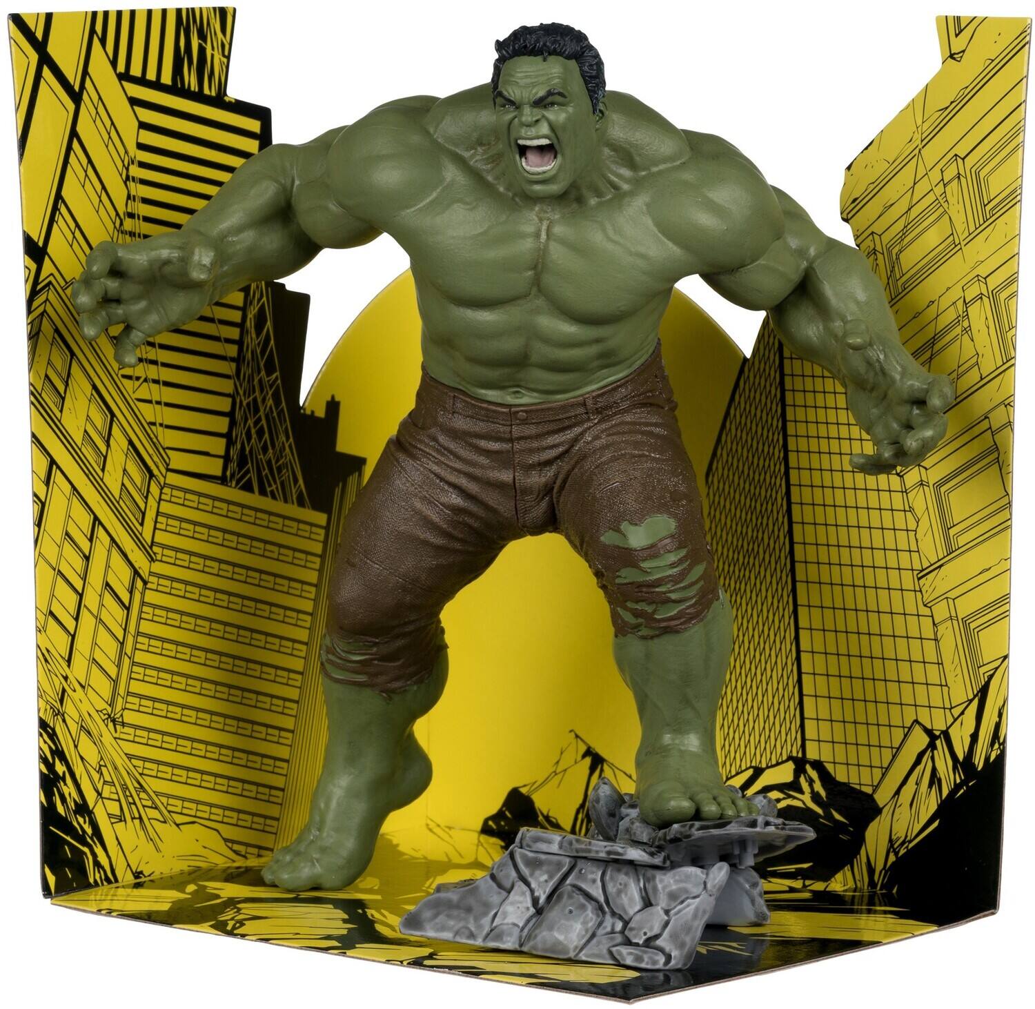 Alt View 2. McFarlane Toys - McFarlane Toys - Marvel Studios - Hulk (Spider-Man: Brand New Day) 1:10 Statue   - COLLECTIBLES - Multicolor.