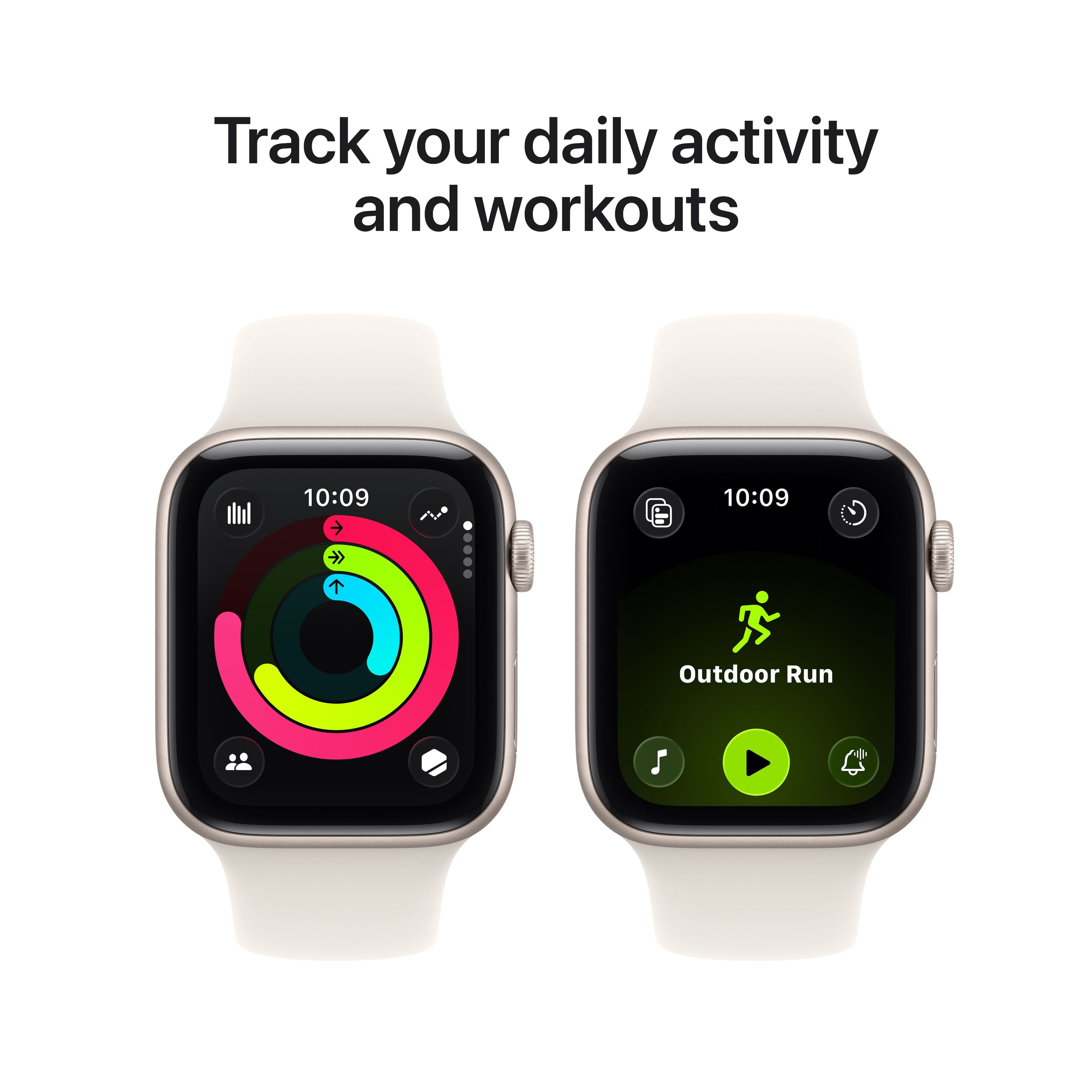 Track your daily activity and workouts
10:09
Outdoor Run