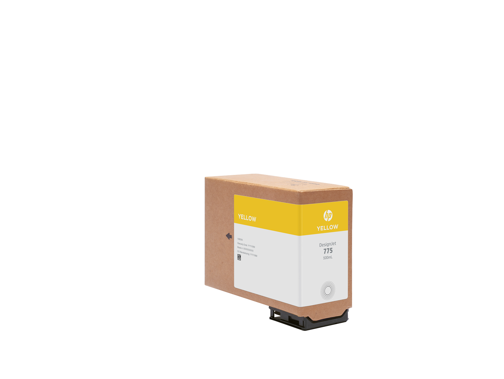 YELLOW  
hp YELLOW  
DesignJet 775  
500mL