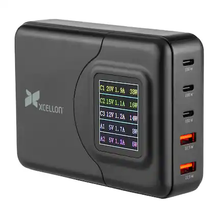 100 W
XCELLON
C1 20V 1.9A 38W
C2 15V 1.1A 16W
C3 12V 1.2A 14W
A1 5V 1.7A 8W
A2 5V 1.5A 6W
100 W 100 W 22.5W
22.5W