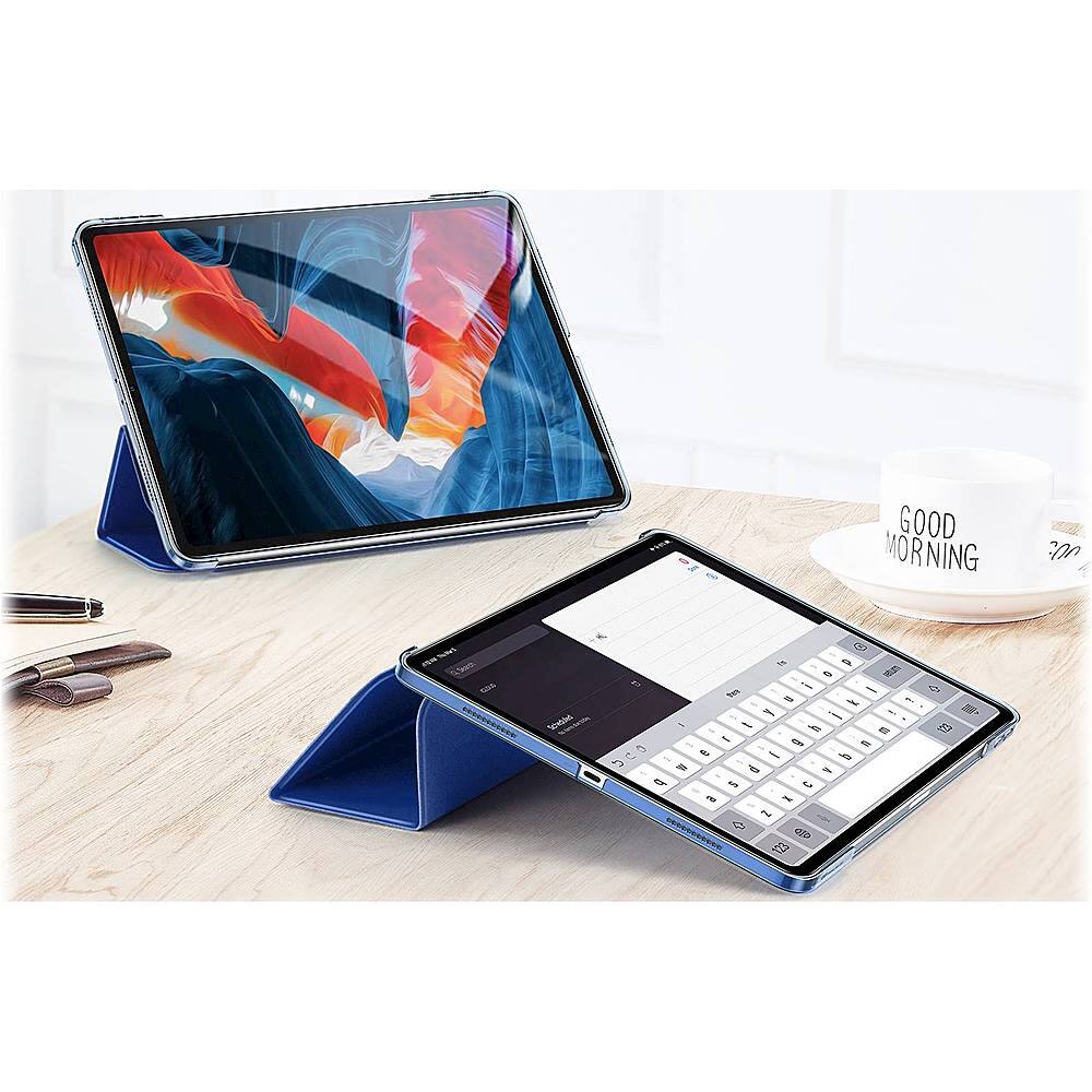 Alt View 16. SaharaCase - ESR Folio Case for Apple iPad Pro 12.9 (4th, 5th, and 6th Gen 2020-2022) - Blue.