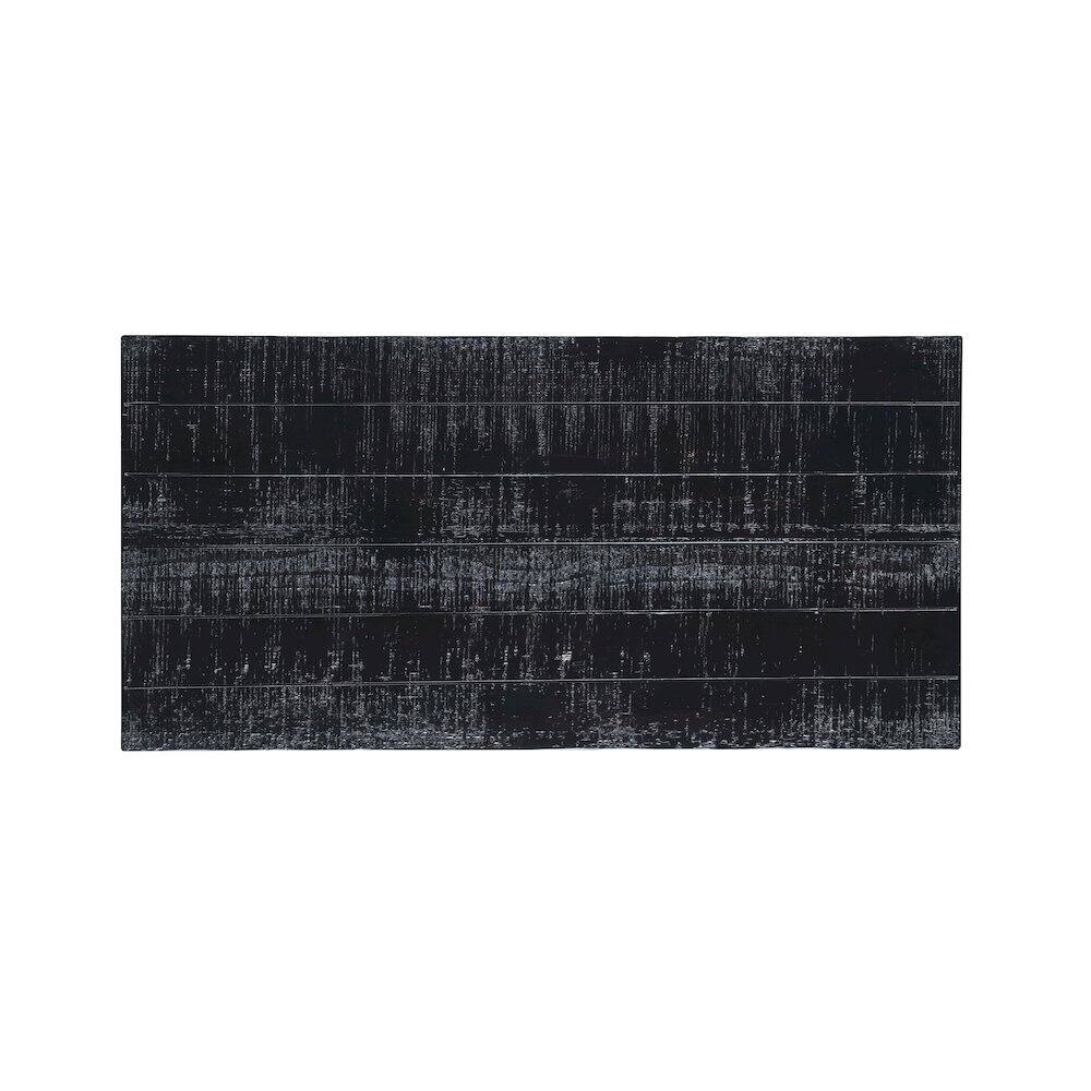 Alt View 3. New Classic Furniture - Cade 3-Piece Wood Occasional Table Set in Black - Black.