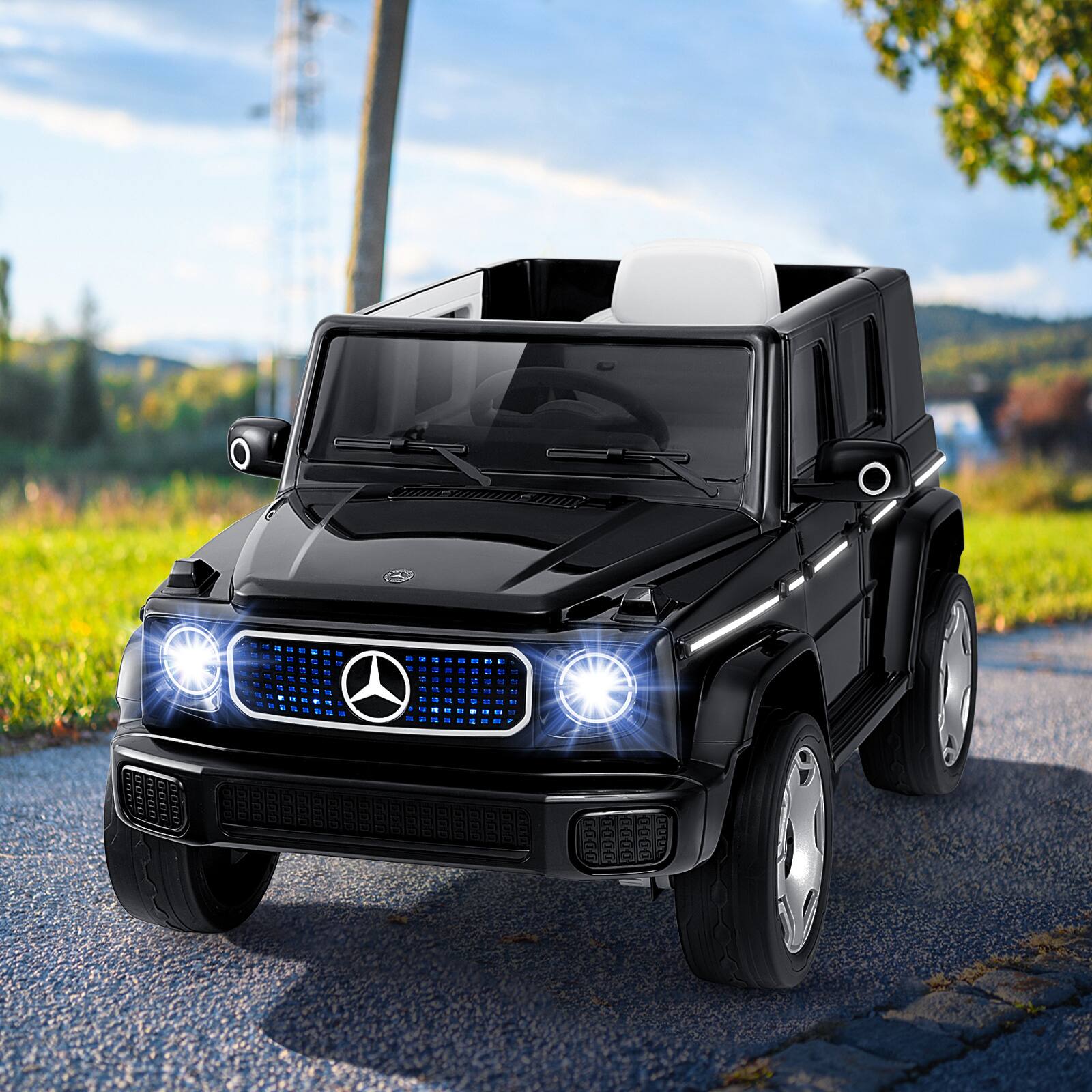 Alt View 8. Ecooso - 12V Licensed EQG Kids Ride On Car with Remote Control.