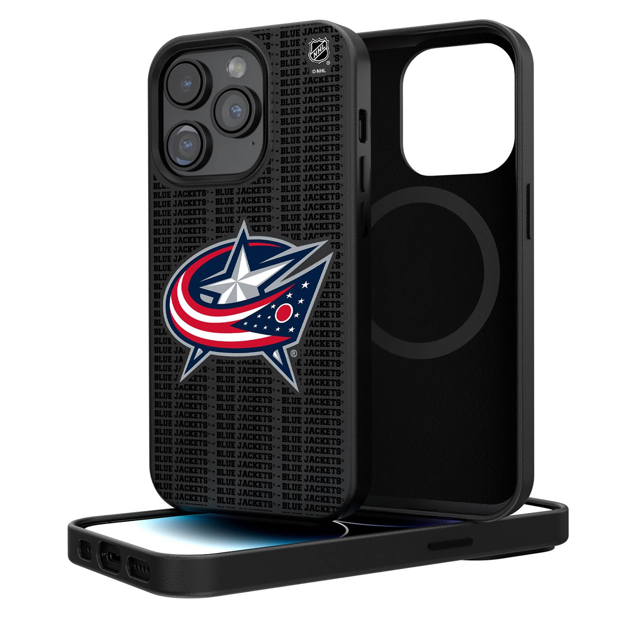Keyscaper - NHL - Columbus Blue Jackets Primary Logo iPhone Magnetic Bump Case - 16 Pro Max - Black price history on PriceWatchPro