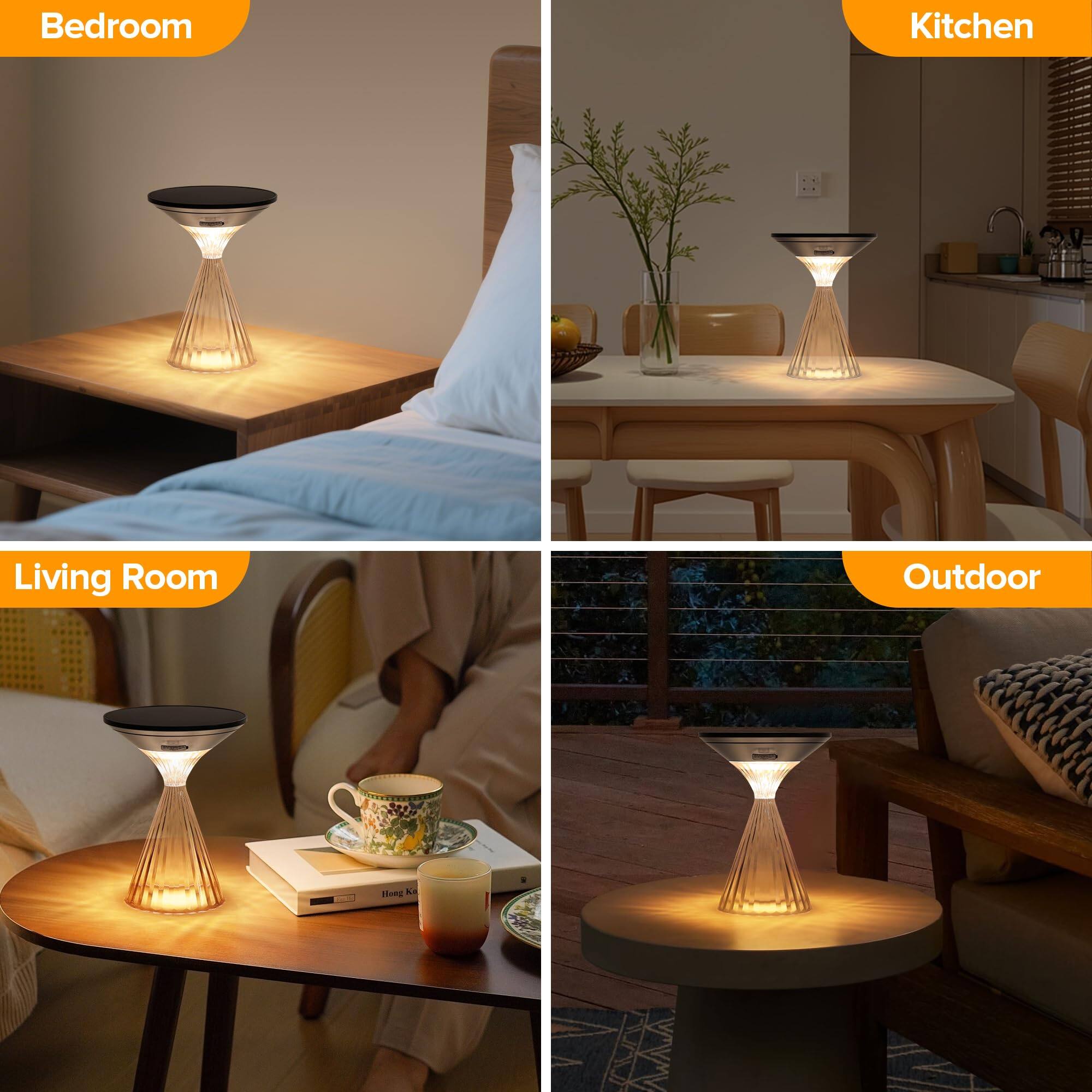 - Bedroom
- Kitchen
- Living Room
- Outdoor