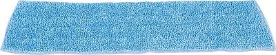 Front. RubberMaid - Commercial Products Economy Wet Mopping Pad, Microfiber, 18"  - Blue.