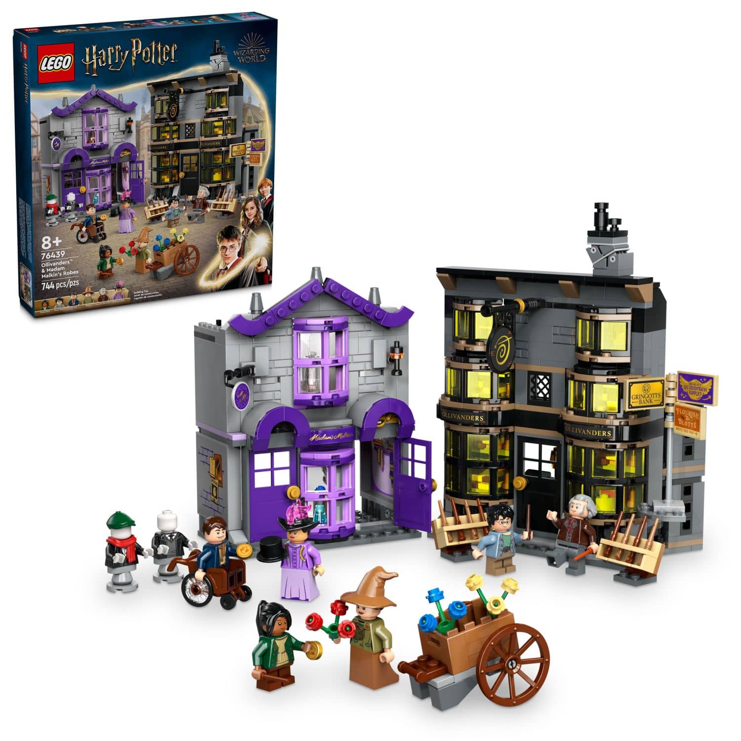 LEGO - Harry Potter Ollivanders & Madam Malkin's Robes Harry Potter Toy Set 76439 - Front_Zoom